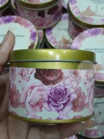 Pink & Purple Tin Box