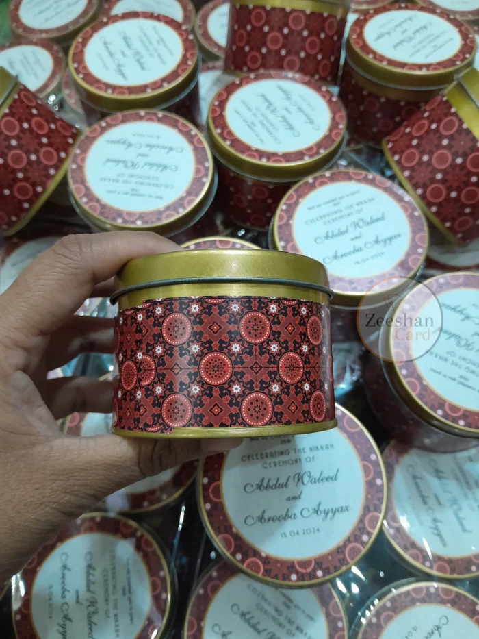 Ajrak Tin Box