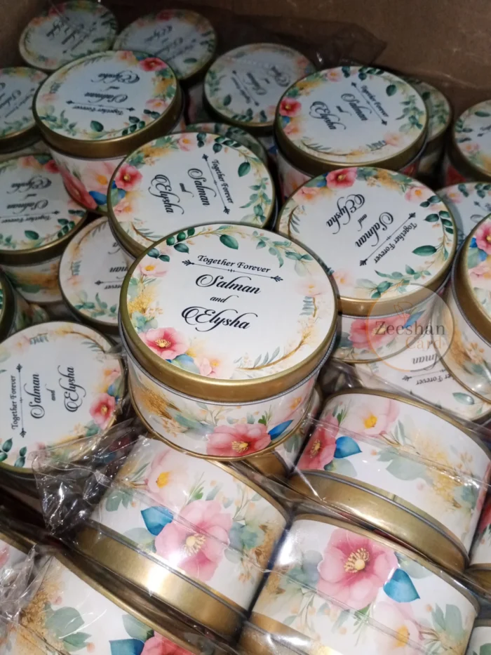 Multi Floral Tin Box