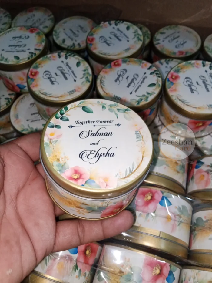 Multi Floral Tin Box