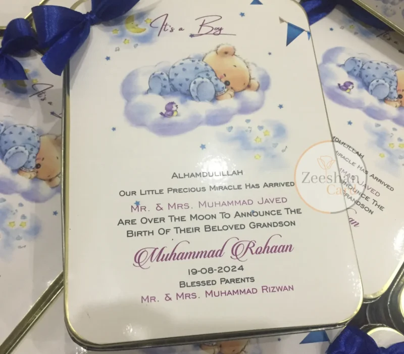 Kg Baby Boy Box with Bow