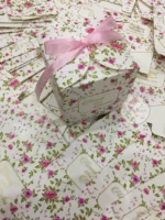 Floral Pattern Flap Box