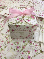 Floral Pattern Flap Box