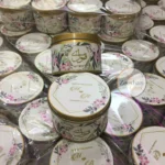 Pink Floral Tin Design