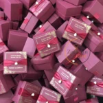 Maroon Nikkah Bid Boxes With Pearl and Ribbon