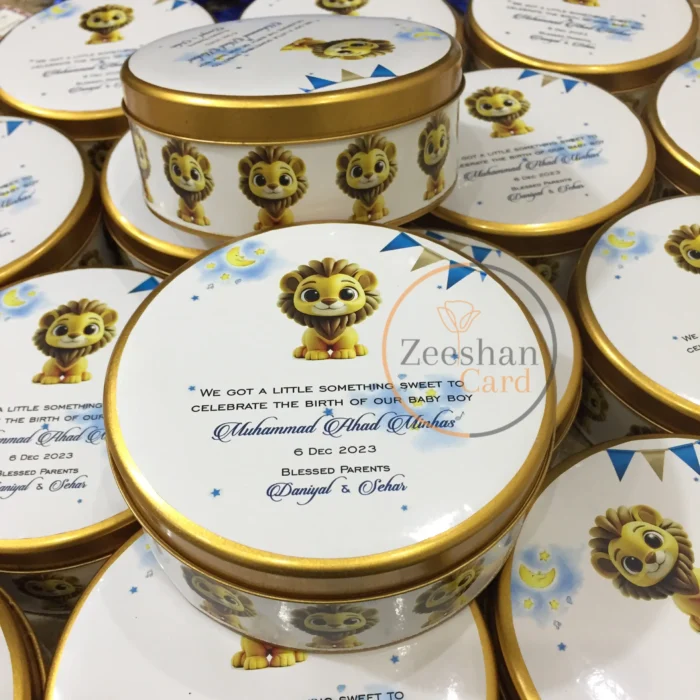 Half Kg Birth Announcement Box