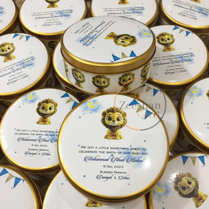 Half Kg Birth Announcement Box