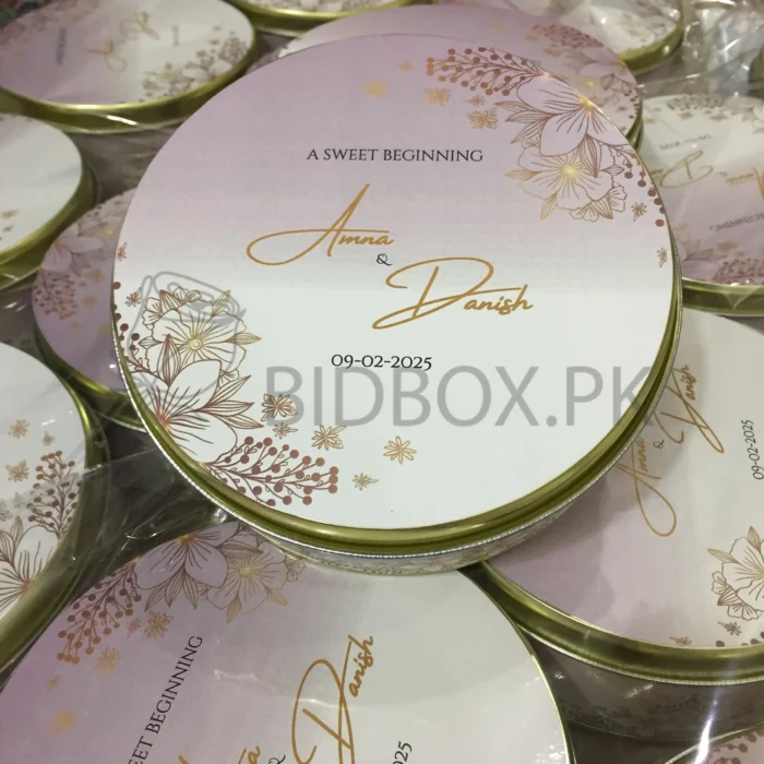 New Design Half Kg Tin