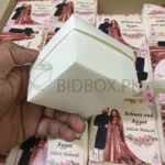 Couple Design Printed Bid Box