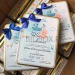 Baby Announcement 1kg Sweet Tin Box With Bow
