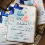 Baby Announcement 1kg Sweet Tin Box With Bow