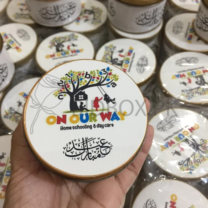 Eid Mubarak Sweet Tin Box