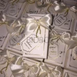 Foil Printing Favour Box With Tag
