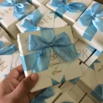Ring Carmony Favour Box With Bow