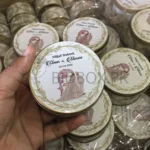 New Couple Printed Design Tin Box