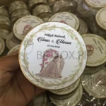 New Couple Printed Design Tin Box