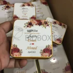 Floral Design Printed Tin Box