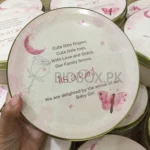 Baby Girl Announcement Kg Tin Box