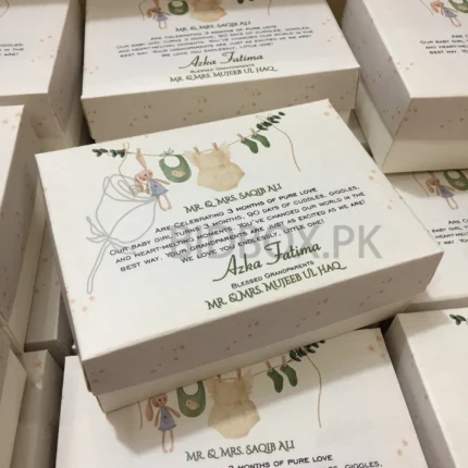 Baby Announcement Half Kg cardbord Box