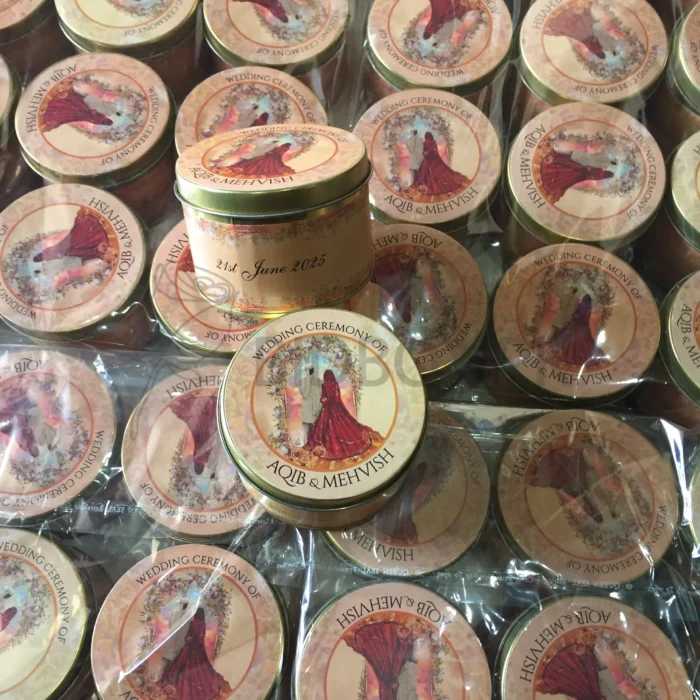 New Couple Design Tin Box