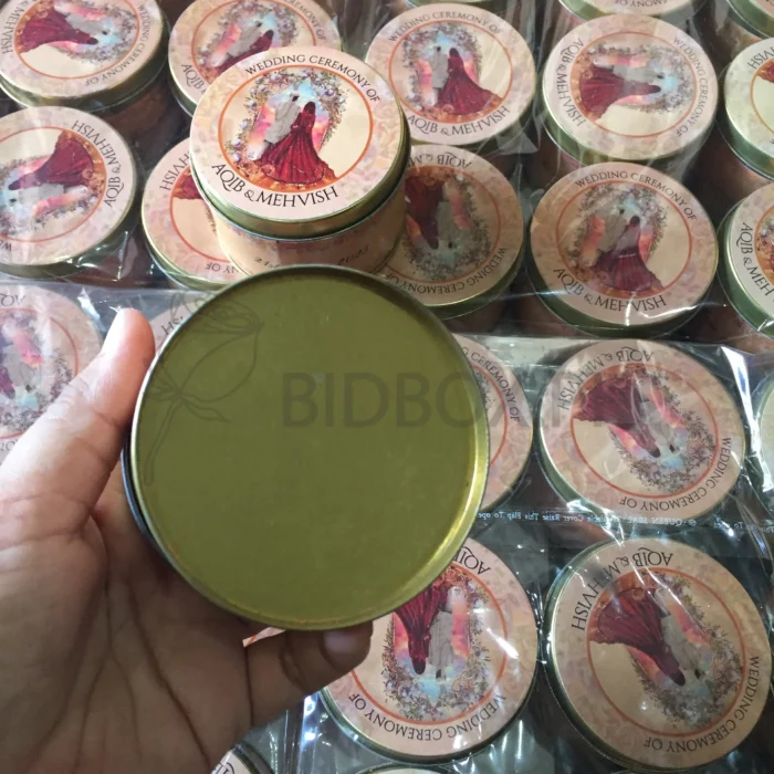 New Couple Design Tin Box