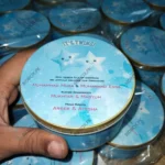 250 gram Blue Theme Printed Baby Boy Tin Box