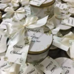 New Design Tin Box With Bow And Tag