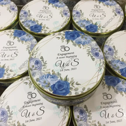 Half Kg Ring Ceremony Tin Box