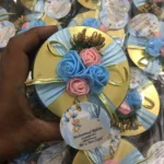 250gm Baby Boy Announcement Tin Box