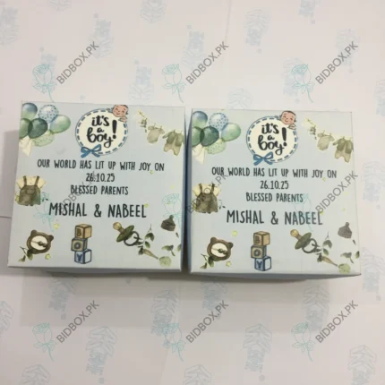 Baby Boy Cardborad Box