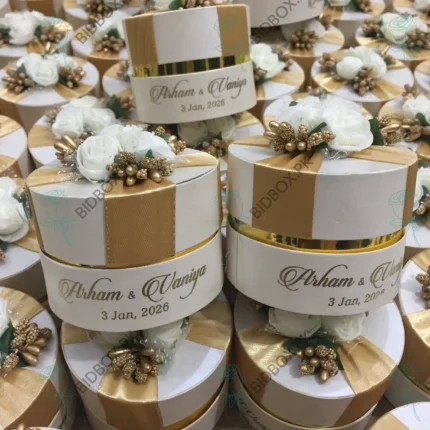 Wedding Favor Boxes With Flowers