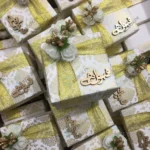 Zari Ribbon Box With Flowers