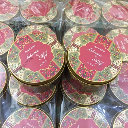 Due E Khair Sweet Tin Box