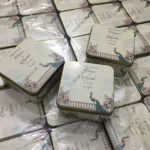 New Peacock Design Sweet Tin Box