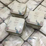 New Peacock Design Sweet Tin Box
