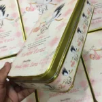 1kg Baby Girl Announcement Sweet Tin Box