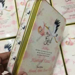 1kg Baby Girl Announcement Sweet Tin Box