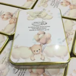 Half Kg Baby Gril Announcement Tin Box