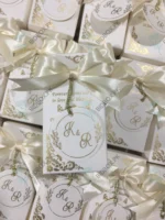 Long Bid Box With Tag And Bow