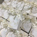 Long Bid Box With Tag And Bow