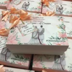 Nikkah Mubarak Sweet Box With Thank You Card