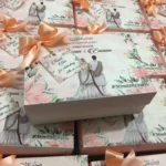 Nikkah Mubarak Sweet Box With Thank You Card