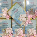Half Kg Baby Girl Sweet Box With Bow