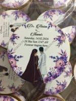 Nikkah Sweet Tin Box With Couple Printing