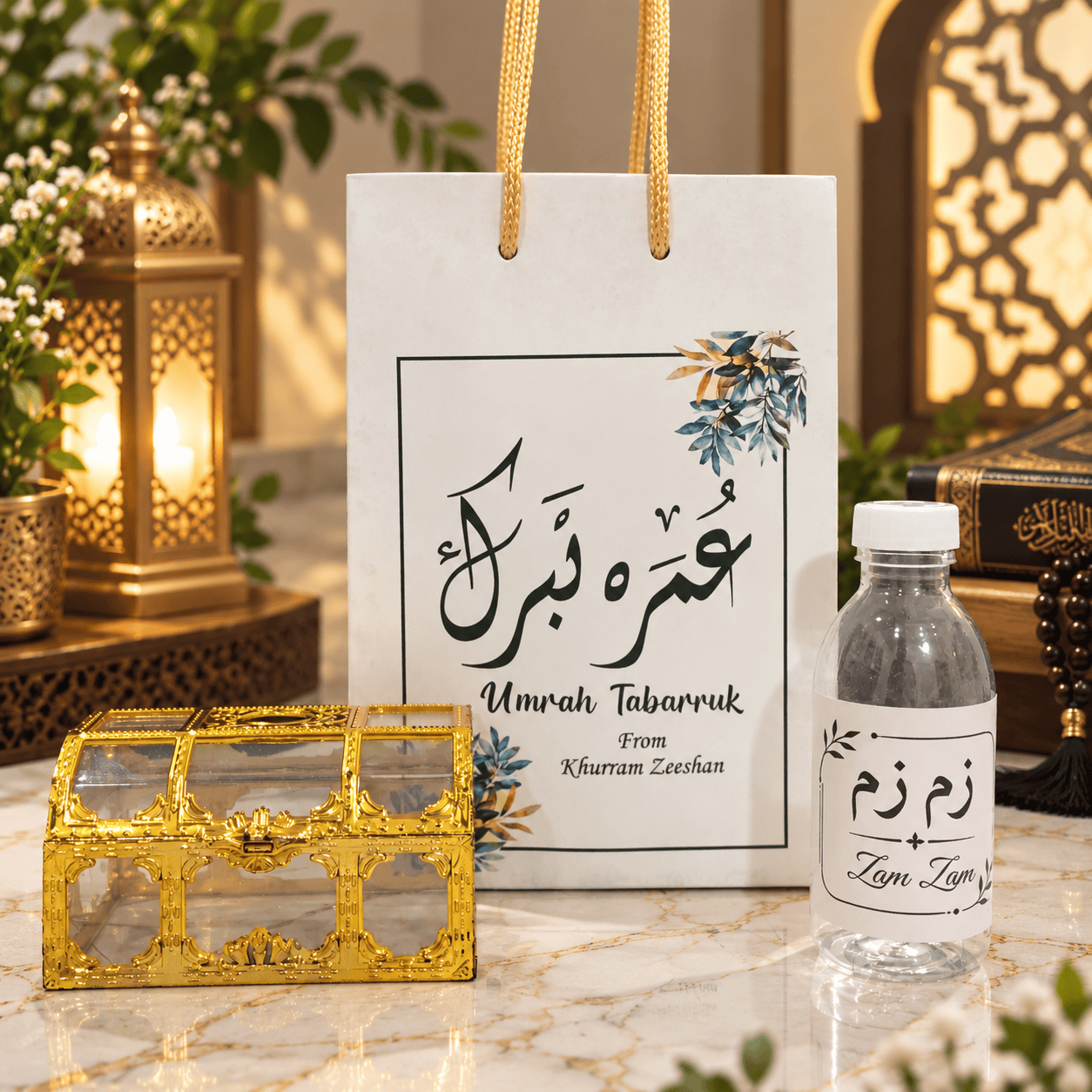 Elegant Umrah Gift Still Life(1)